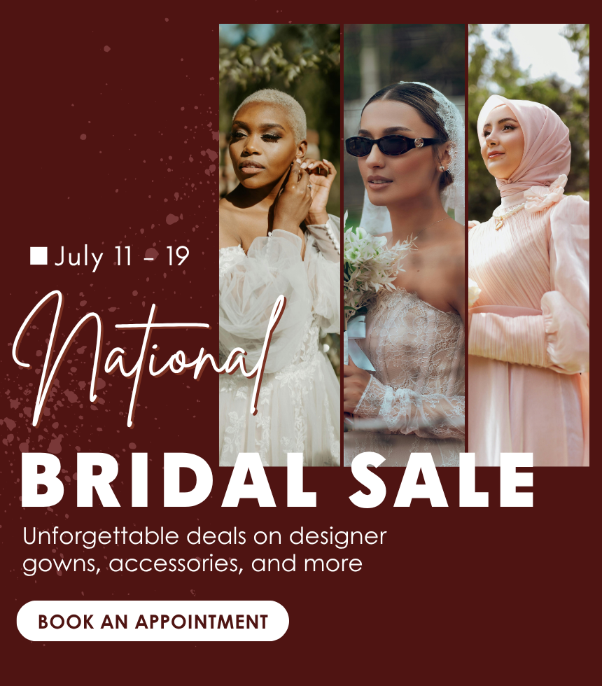 National Bridal Sale 2026 Mobile Banner