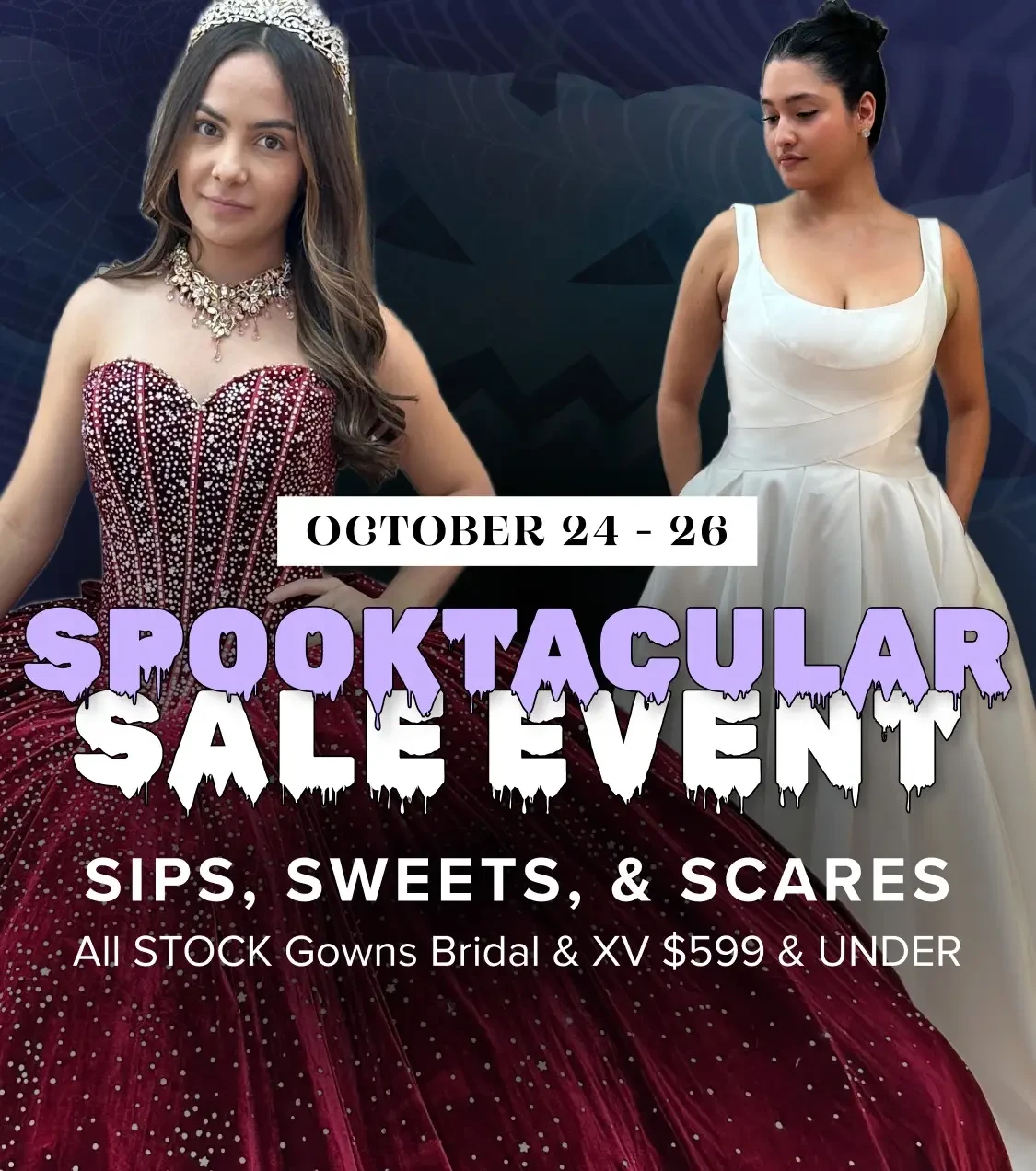 October sale event at Bridal Quince by Elodia