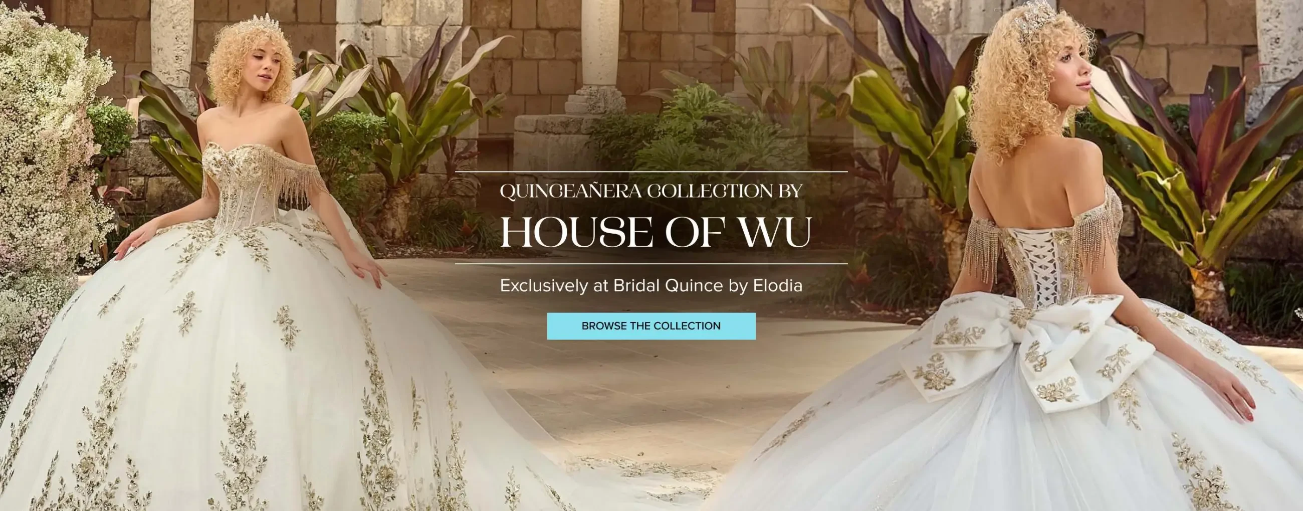 House of Wu quinceanera dresses at Bridal Quince by Elodia