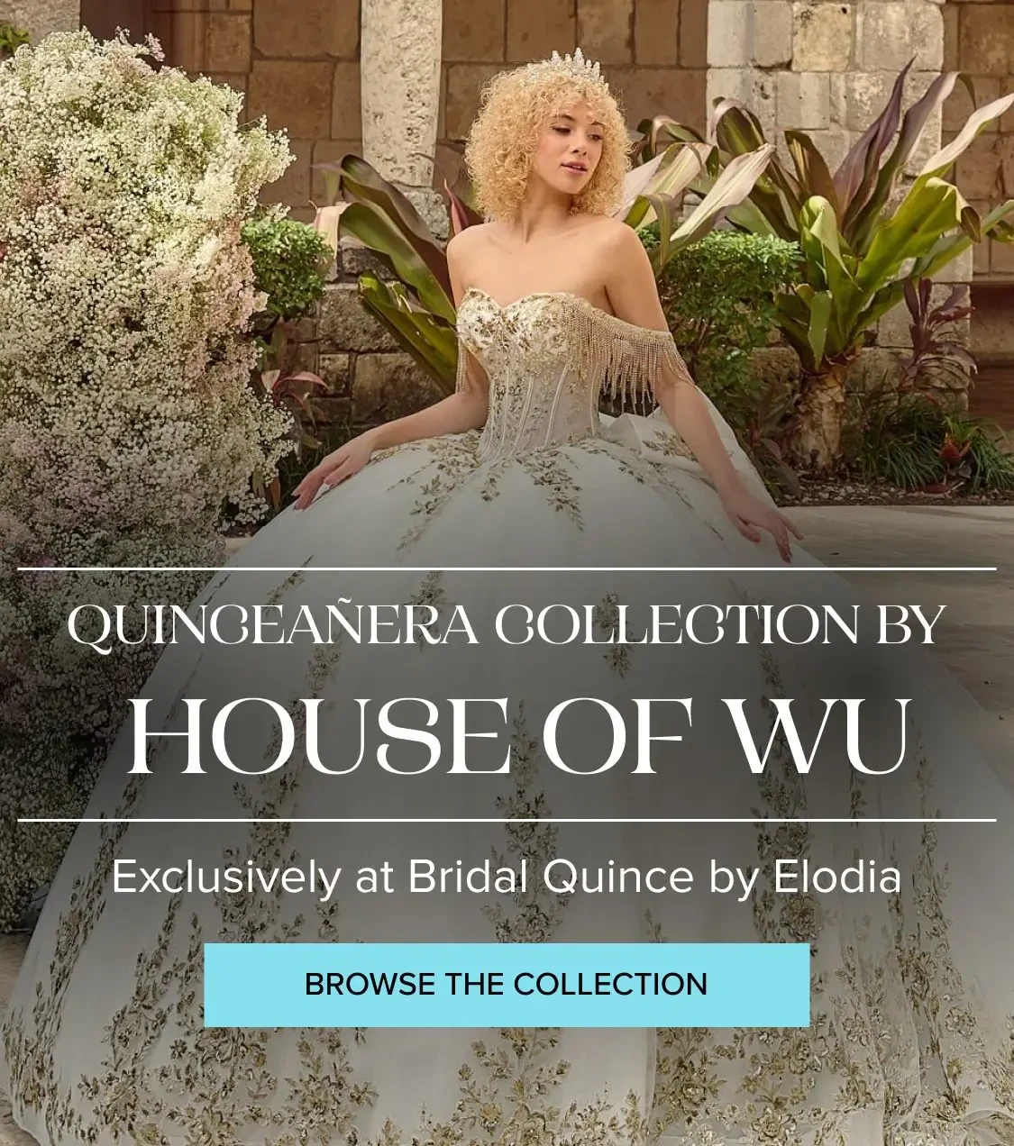 House of Wu quinceanera dresses at Bridal Quince by Elodia
