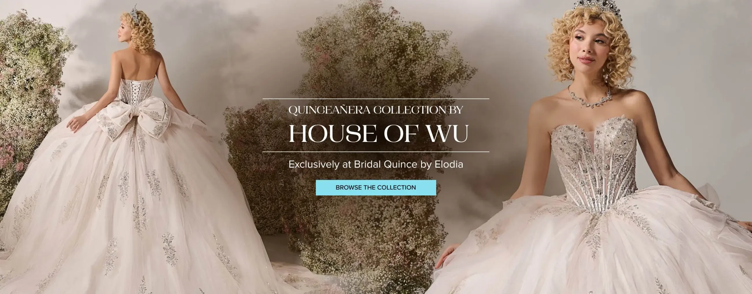 House of Wu quinceanera dresses at Bridal Quince by Elodia
