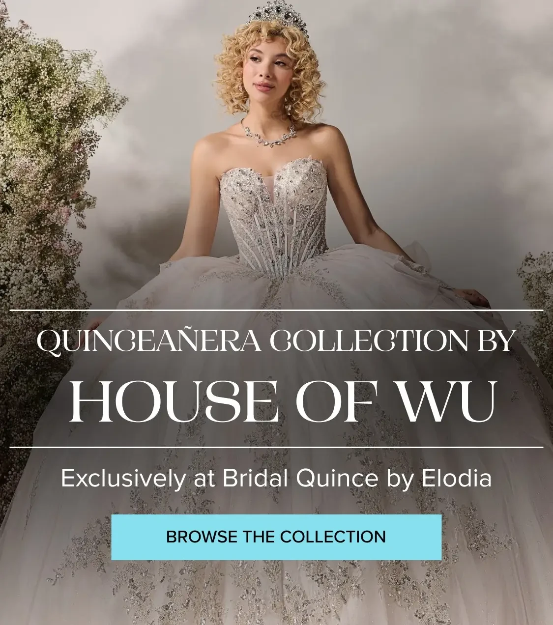 House of Wu quinceanera dresses at Bridal Quince by Elodia