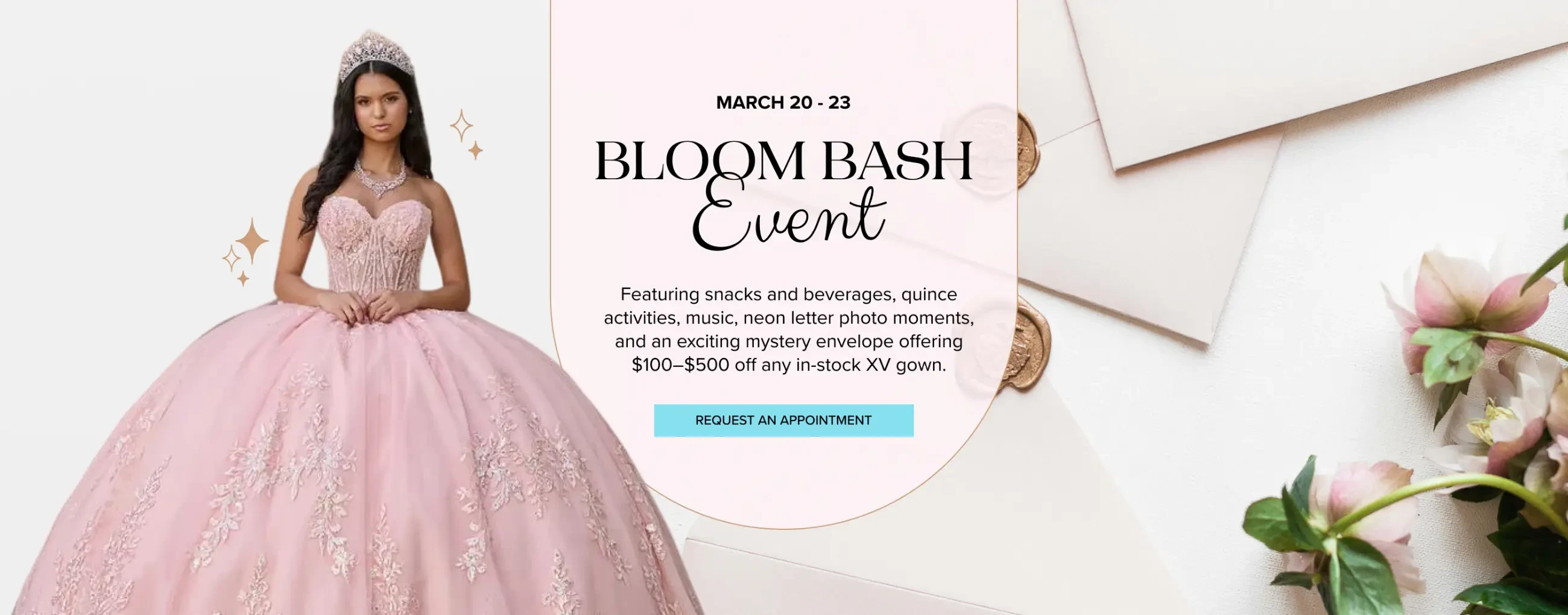 Bloom Bash Event at Bridal Quince by Elodia