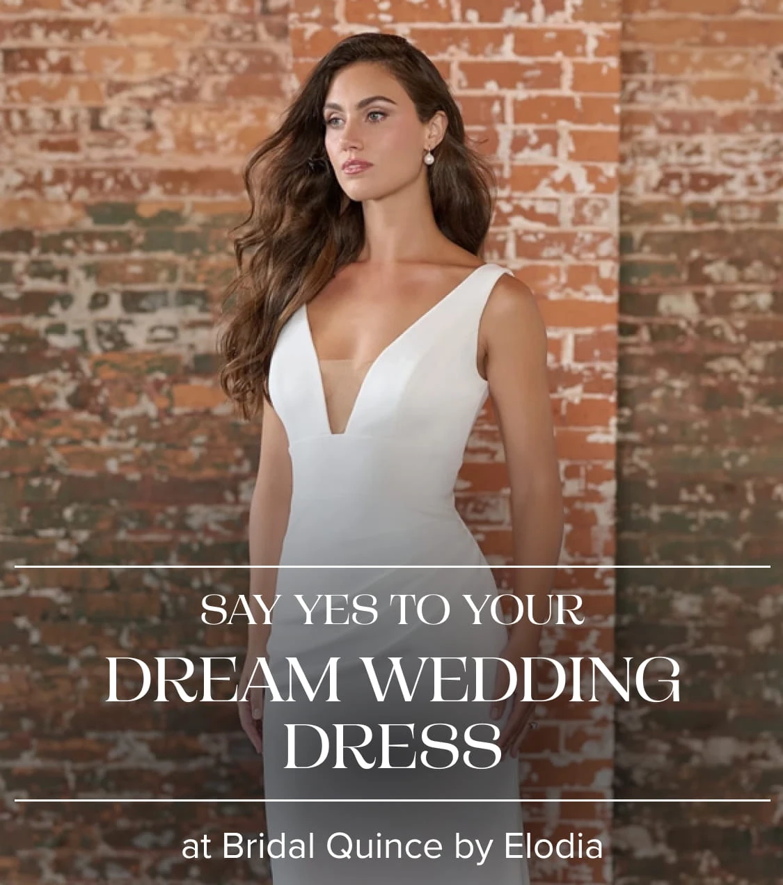 Wedding Dress Homepage Banner Mobile