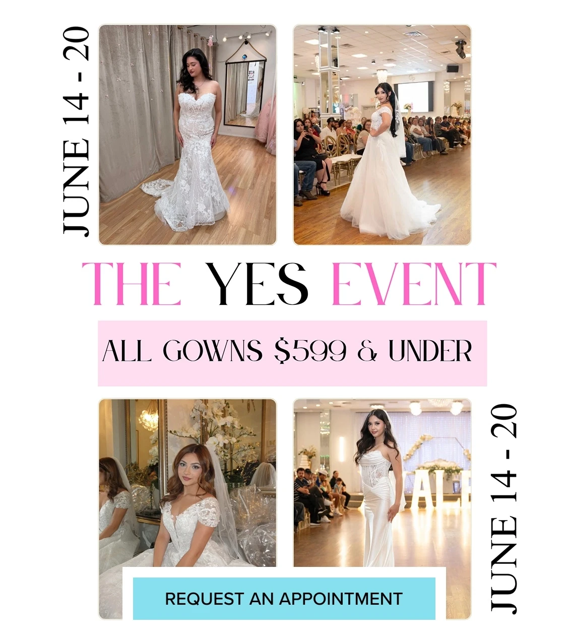 Yes Event Bridal Homepage Banner Mobile