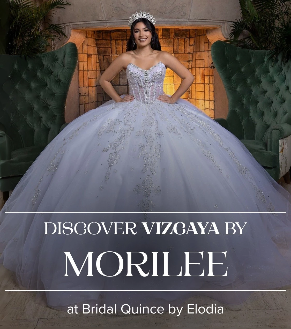 Vizcaya by Morilee quinceanera dresses at Bridal Quince by Elodia